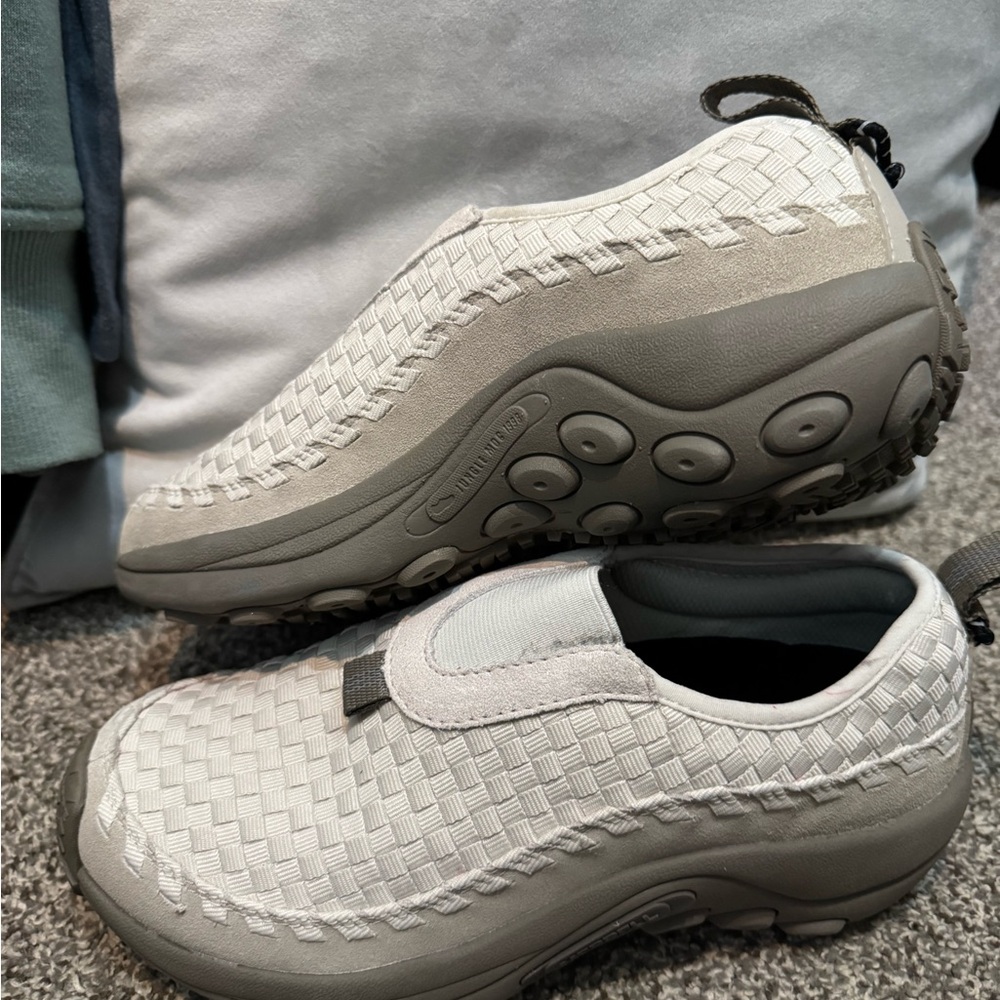 Merrell Cream Women’s Slip-On Jungle Moc’s